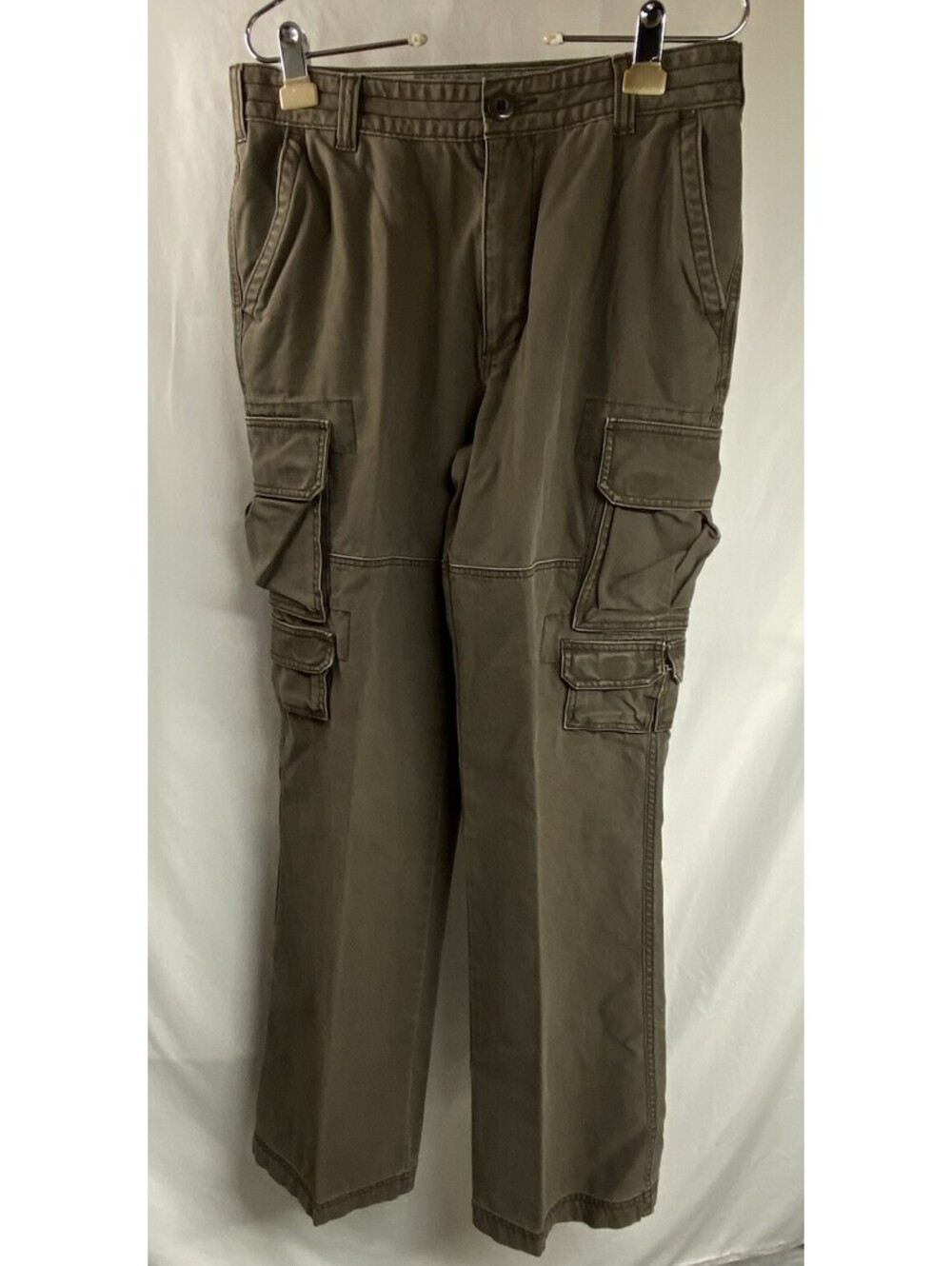 RedHead Men's Pants Size 32x34 Cargo Brown Outdoor Work Wear Utility Pockets